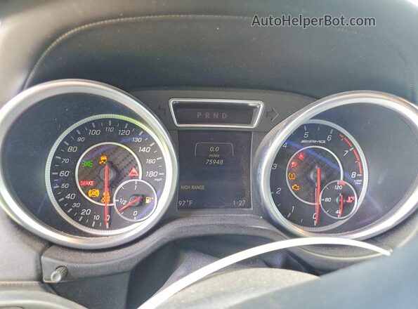 WDCYC7DF5GX254168 2016 MERCEDES-BENZ G-CLASS Черный Вид щитка приборов