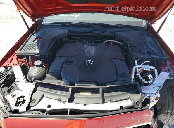 WDD1J6FB3JF020552 2018 MERCEDES-BENZ E Red Սալոնի հետևի տեսք
