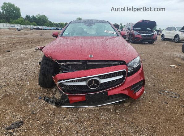 WDD1J6JB7KF106584 2019 MERCEDES-BENZ E Red Widok z przodu
