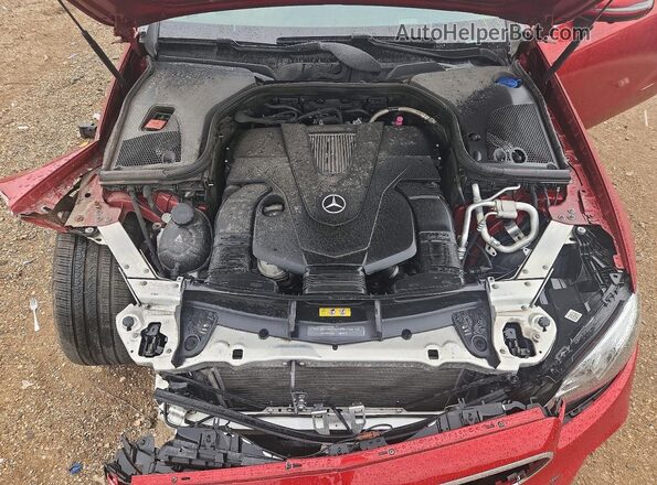 WDD1J6JB7KF106584 2019 MERCEDES-BENZ E Red Widok wnętrza z tyłu