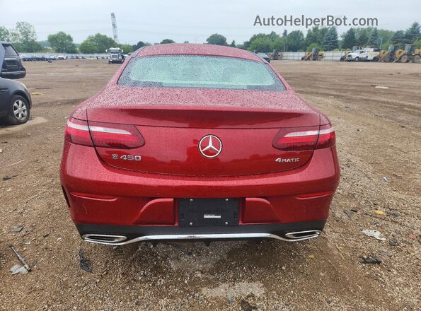 WDD1J6JB7KF106584 2019 MERCEDES-BENZ E Red Widok z tyłu