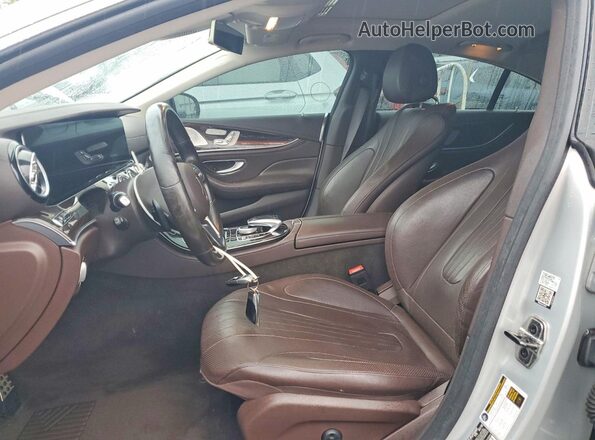 WDD2J5JB5KA034313 2019 MERCEDES-BENZ CLS-CLASS Silver Vista interior delantera