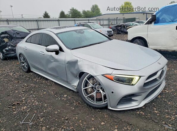 WDD2J5JB5KA034313 2019 MERCEDES-BENZ CLS-CLASS Silver Delantero derecho
