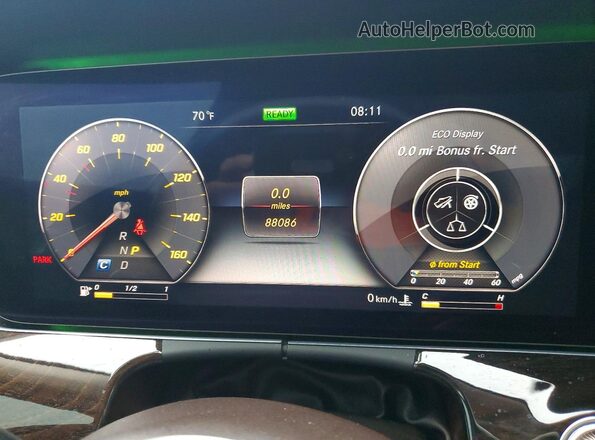 WDD2J5JB5KA034313 2019 MERCEDES-BENZ CLS-CLASS Silver Vista del cuadro de instrumentos