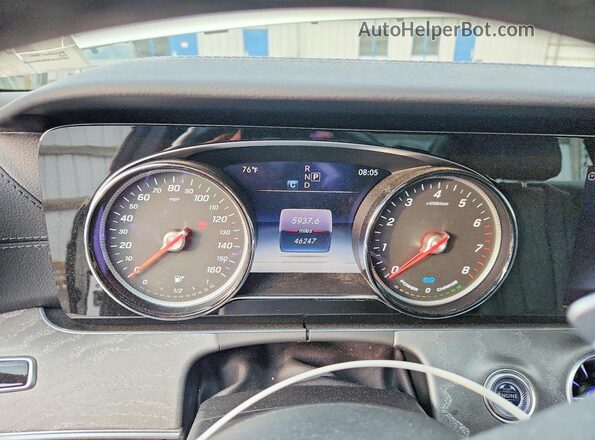 WDD2J5JB9KA041443 2019 MERCEDES-BENZ CLS-CLASS White Vista del cuadro de instrumentos