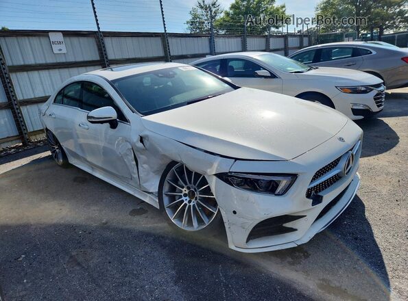 WDD2J5JB9KA041443 2019 MERCEDES-BENZ CLS-CLASS White Delantero derecho