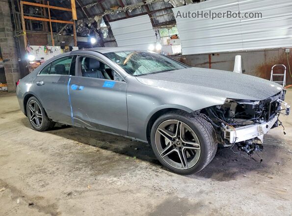 WDD2J5KB5KA037209 2019 MERCEDES-BENZ CLS-CLASS Gray Delantero derecho