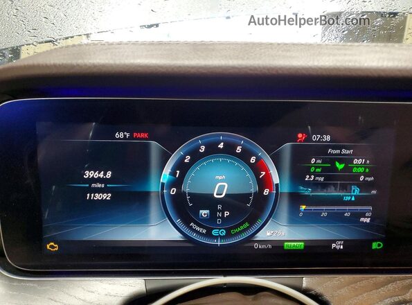 WDD2J5KB5KA037209 2019 MERCEDES-BENZ CLS-CLASS Gray Vista del cuadro de instrumentos