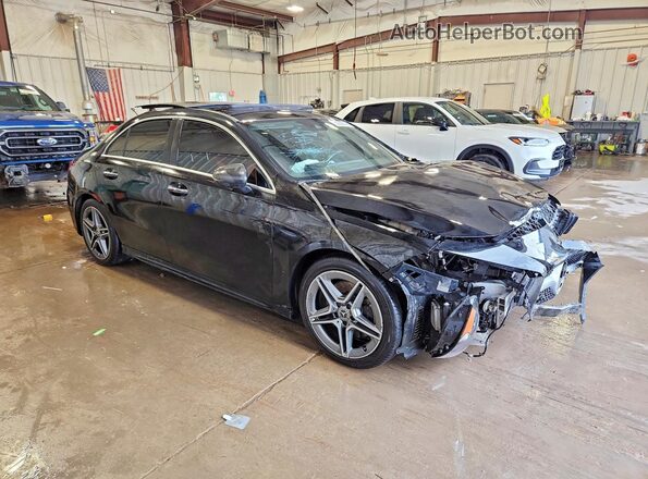 WDD3G4EB3KW016239 2019 MERCEDES-BENZ A Black Передня права чверть