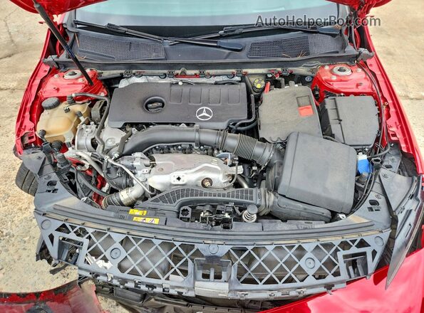 WDD3G4EB6KW030801 2019 MERCEDES-BENZ A Красный Вид задней части салона