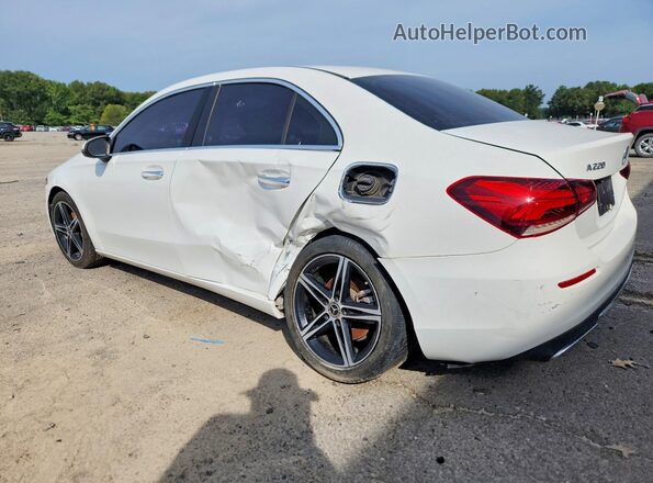 WDD3G4EB7KW000724 2019 MERCEDES-BENZ A White Задня ліва чверть