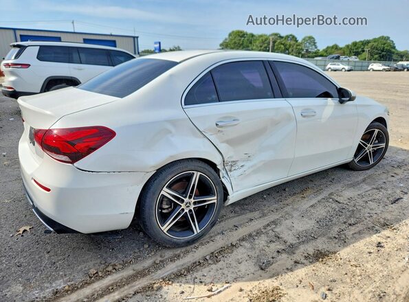 WDD3G4EB7KW000724 2019 MERCEDES-BENZ A White Задня права чверть