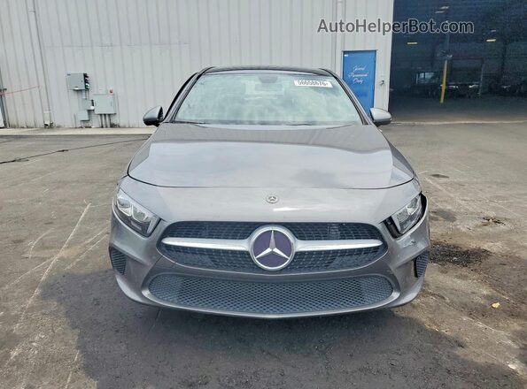 WDD3G4EB7KW033481 2019 MERCEDES-BENZ A Gray Front view