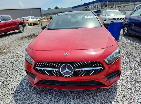 WDD3G4EB9KW019923 2019 MERCEDES-BENZ A Красный Вид спереди