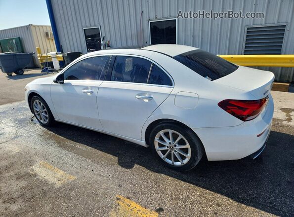 WDD3G4EB9KW026225 2019 MERCEDES-BENZ A White Задня ліва чверть