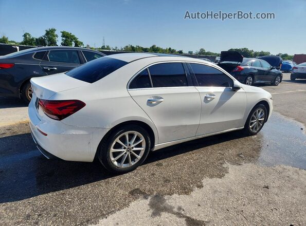 WDD3G4EB9KW026225 2019 MERCEDES-BENZ A White Задня права чверть