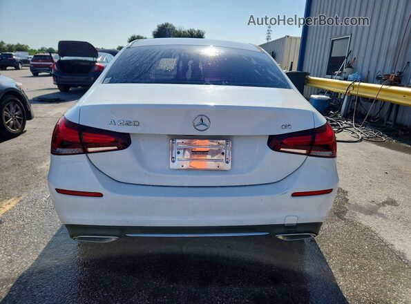 WDD3G4EB9KW026225 2019 MERCEDES-BENZ A White Вид ззаду