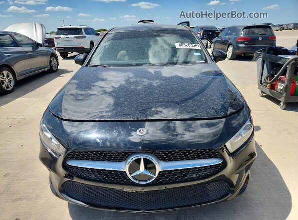 WDD3G4EBXKW034639 2019 MERCEDES-BENZ A Black Front view