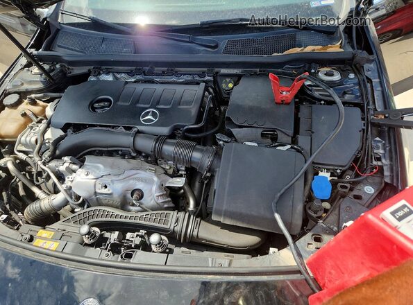 WDD3G4EBXKW034639 2019 MERCEDES-BENZ A Black Rear interior view