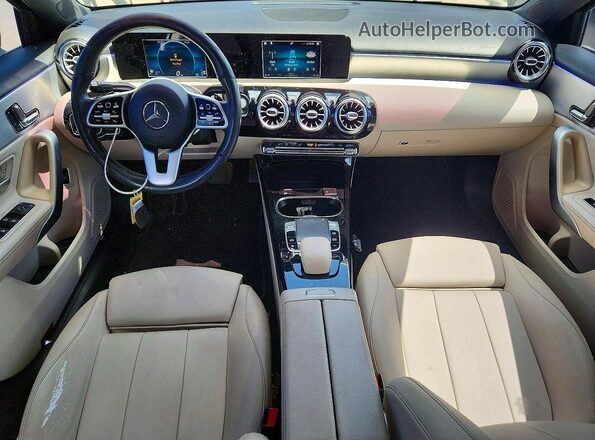 WDD3G4EBXKW034639 2019 MERCEDES-BENZ A Black Dashboard view