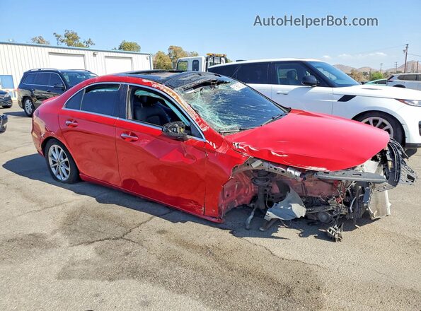 WDD3G4EBXLW039003 2020 MERCEDES-BENZ A Red Передня права чверть