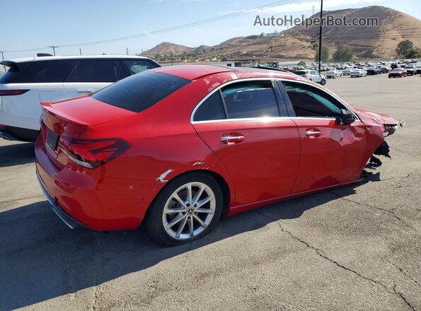 WDD3G4EBXLW039003 2020 MERCEDES-BENZ A Red Задня права чверть