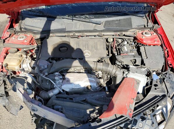 WDD3G4EBXLW039003 2020 MERCEDES-BENZ A Red Вид задньої частини салону