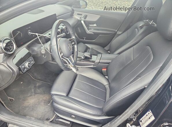 WDD3G4FB0LW037842 2020 MERCEDES-BENZ A Black Front interior view