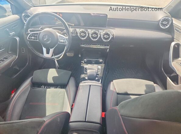 WDD3G4FB5KW006049 2019 MERCEDES-BENZ A White Dashboard view