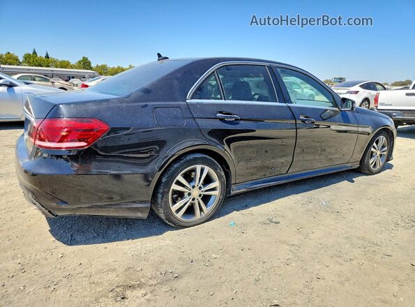 WDDHF5KB8GB247901 2016 MERCEDES-BENZ E Black Tył prawy