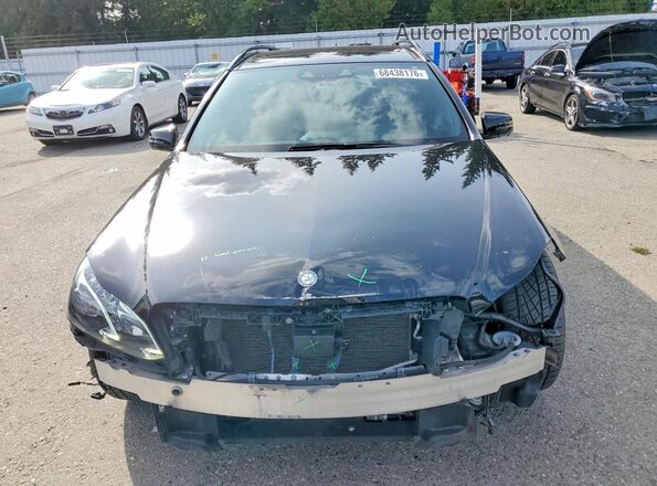 WDDHH8JB9GB172753 2016 MERCEDES-BENZ E Black Vista frontal