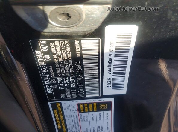 WDDKK6FF7GF348604 2016 MERCEDES-BENZ E Black Շարժիչի բաժամունքի տեսք