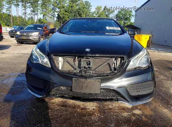 WDDKK6FF7GF348604 2016 MERCEDES-BENZ E Black Դիմացի տեսք