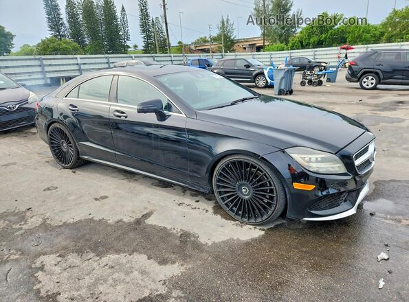 WDDLJ6FBXGA170429 2016 MERCEDES-BENZ CLS-CLASS Black Delantero derecho