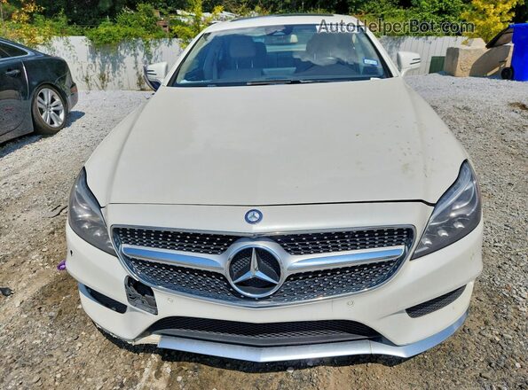 WDDLJ7DB2HA191625 2017 MERCEDES-BENZ CLS-CLASS Белый Вид спереди