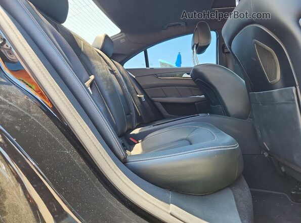 WDDLJ7DB9GA169345 2016 MERCEDES-BENZ CLS-CLASS Black Вид задніх сидінь