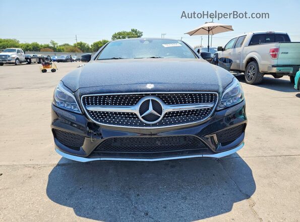 WDDLJ7DB9GA169345 2016 MERCEDES-BENZ CLS-CLASS Black Вид спереду