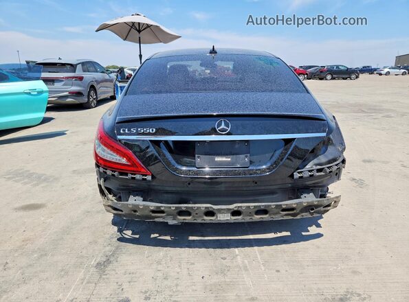 WDDLJ7DB9GA169345 2016 MERCEDES-BENZ CLS-CLASS Black Вид ззаду