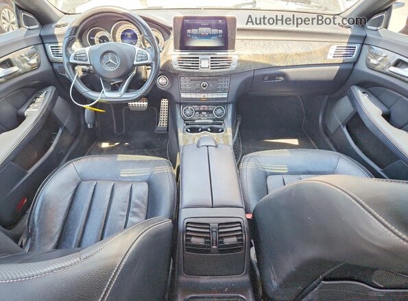 WDDLJ7DB9GA169345 2016 MERCEDES-BENZ CLS-CLASS Black Вид панелі приладів
