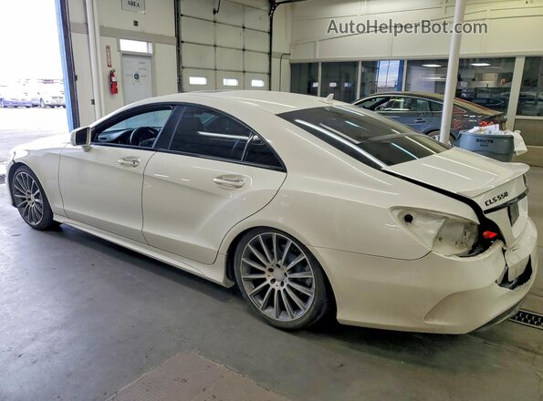 WDDLJ9BB6GA161279 2016 MERCEDES-BENZ CLS-CLASS White Trasero izquierdo
