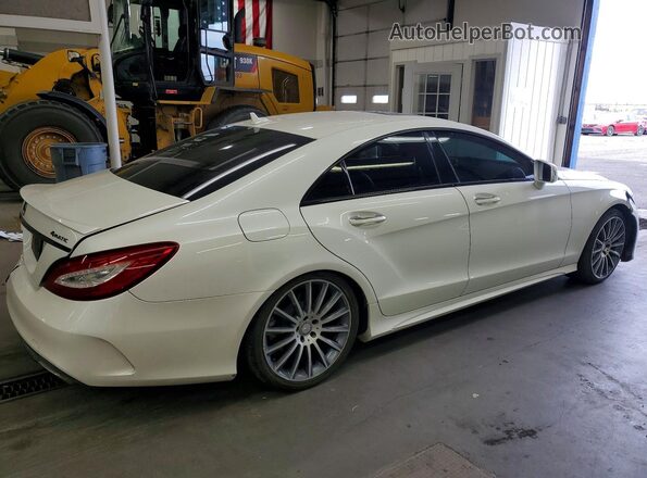 WDDLJ9BB6GA161279 2016 MERCEDES-BENZ CLS-CLASS White Trasero derecho