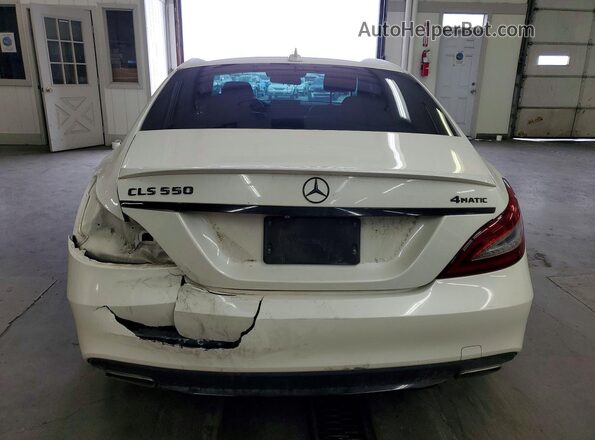 WDDLJ9BB6GA161279 2016 MERCEDES-BENZ CLS-CLASS White Vista trasera