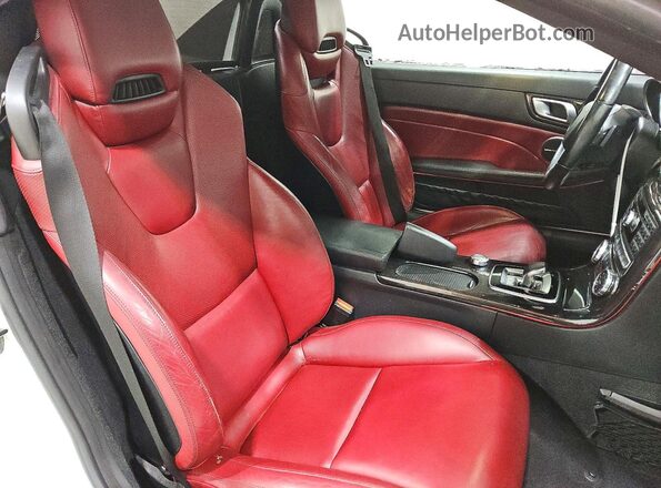 WDDPK3JA3GF117487 2016 MERCEDES-BENZ SLK White Widok tylnych siedzeń