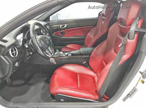 WDDPK3JA3GF117487 2016 MERCEDES-BENZ SLK White Widok wnętrza z przodu
