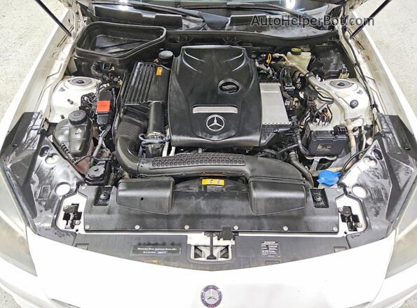 WDDPK3JA3GF117487 2016 MERCEDES-BENZ SLK White Widok wnętrza z tyłu