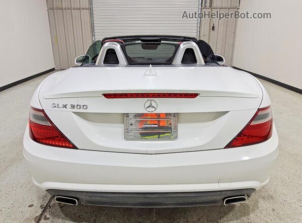 WDDPK3JA3GF117487 2016 MERCEDES-BENZ SLK White Widok z tyłu
