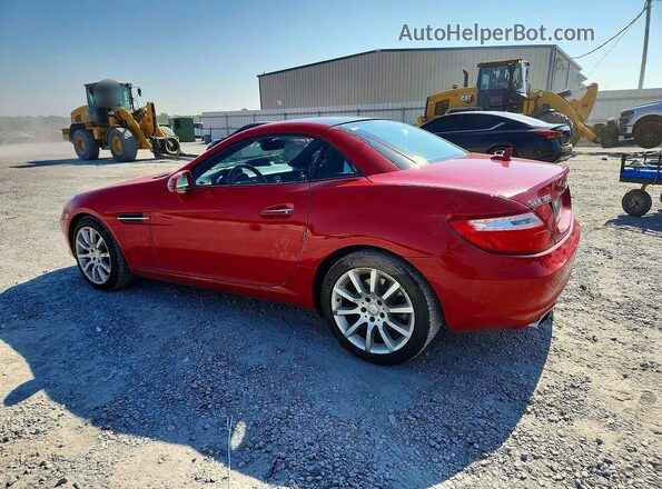 WDDPK3JA7GF115564 2016 MERCEDES-BENZ SLK Red Rear left
