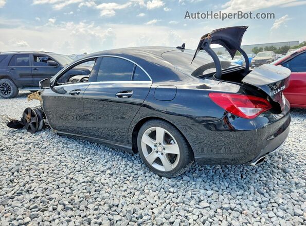 WDDSJ4EB0GN322213 2016 MERCEDES-BENZ CLA-CLASS Черный Задняя левая четверть