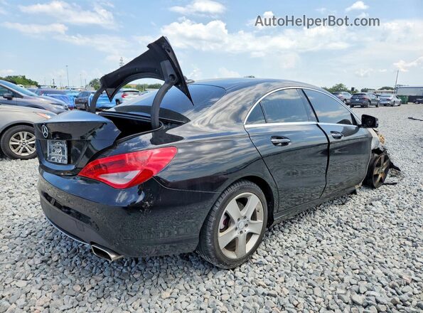 WDDSJ4EB0GN322213 2016 MERCEDES-BENZ CLA-CLASS Черный Задняя правая четверть