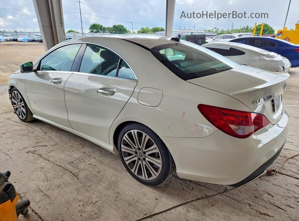 WDDSJ4EB2JN547854 2018 MERCEDES-BENZ CLA-CLASS White Հետևի ձախ